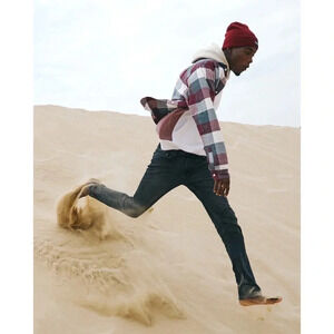 HOLLISTER Dark Wash Slim Straight Denim Blue Jeans for Everyday Casual Wear